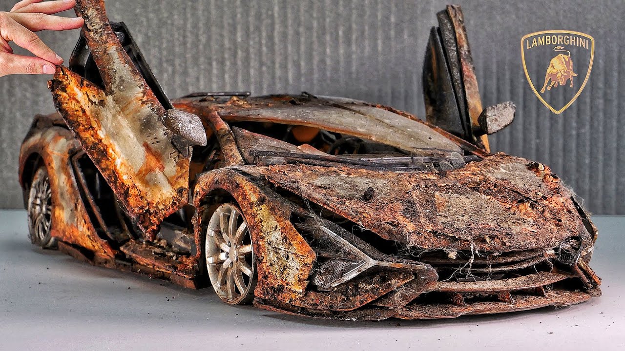 UNBELIEVABLE HYPERCAR Transformation! Restoration Abandoned Lamborghini Sian