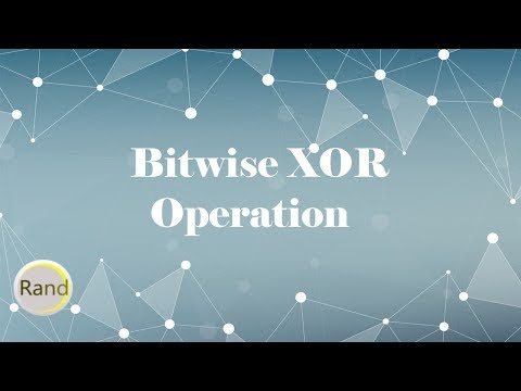 Bitwise XOR Operation