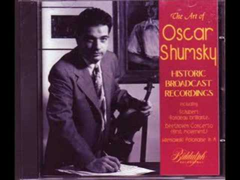 Oscar Shumsky plays Wieniawski Polonaise