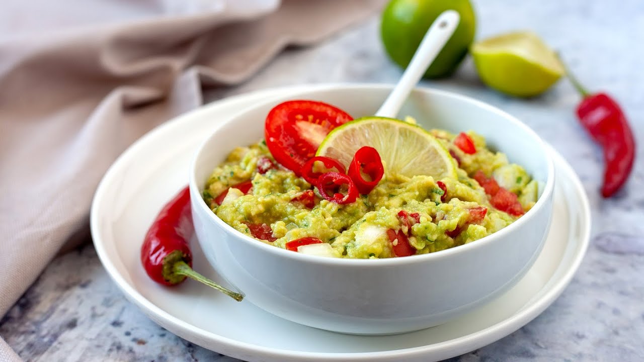 Salsa guacamole, ricetta veloce e originale YouTube