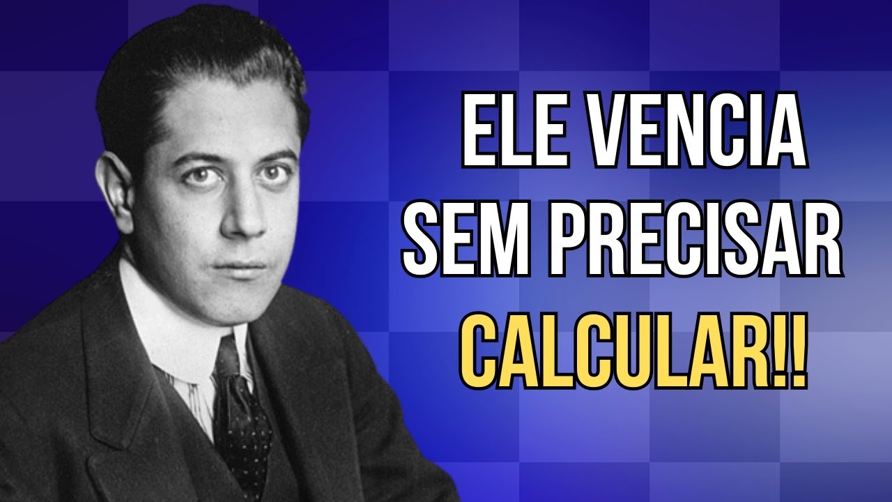 A Simplicidade do Jogo de Capablanca vai Mudar como você vê o Xadrez pra Sempre!!!