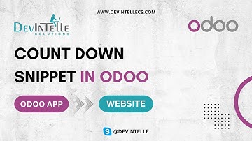 Odoo Count Down Snippet #Odoo #odootutorials