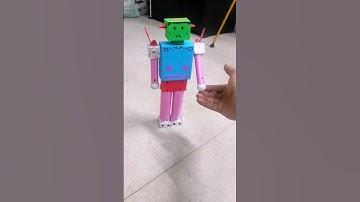 MATHOBOT - Robot Using 3d Shapes | School Project #creative #ytshortsindia