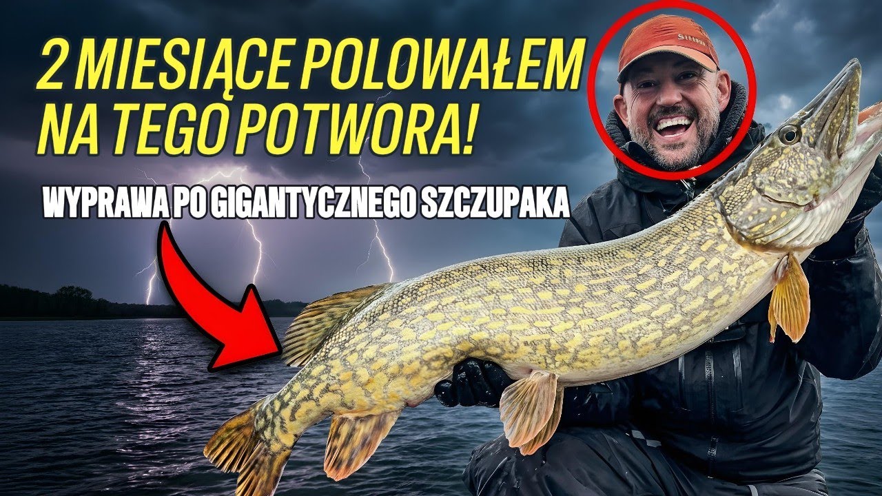 Próbowałem dosłownie wszystkiego żeby go złowić..