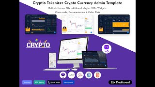 Crypto Tokenizer Software Templates – Bootstrap 5 Admin Dashboards for Token & Coin Projects
