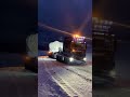 Raggovidda wind farm - towing a Siemens generator in icy conditions