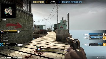 CS:GO - Seaside - 1v3 Clutch