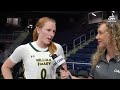 William & Mary's Alexa Mikeska Postgame Interview