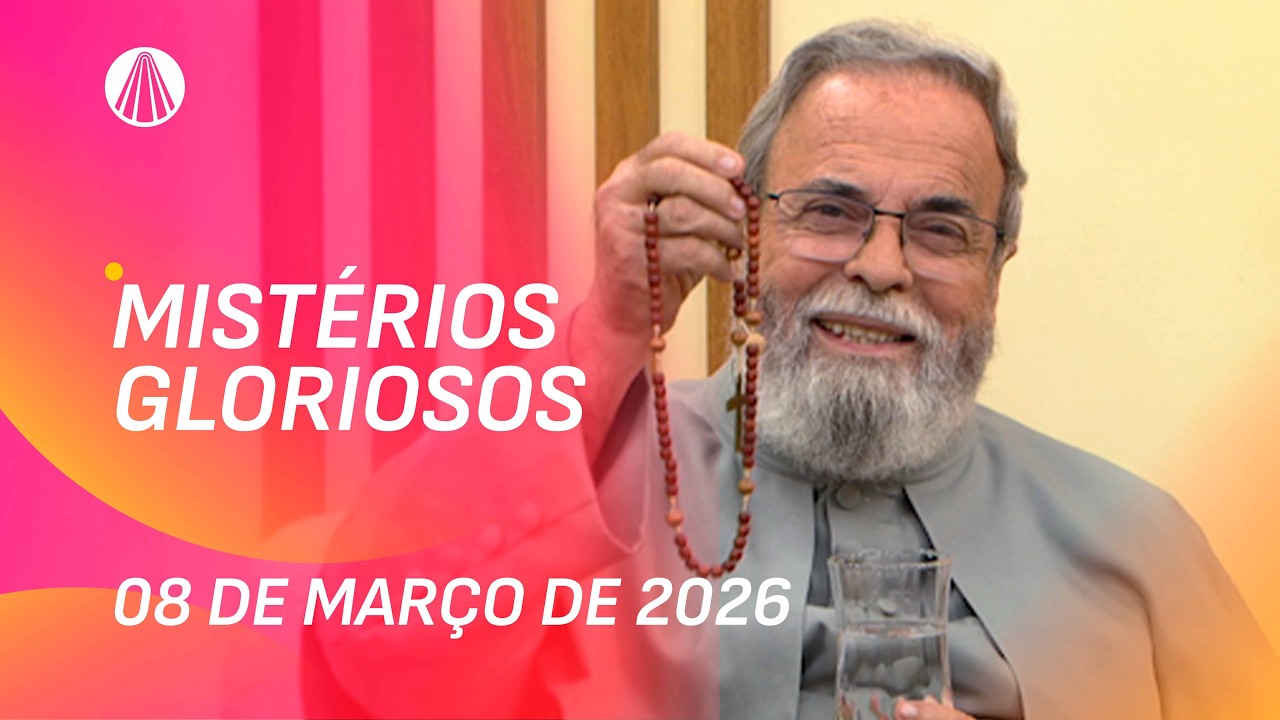 Terço de Aparecida com Pe. Antonio Maria - 08 de março 2026 [Mistérios Gloriosos]
