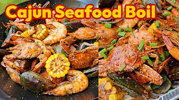 SEAFOOD BOIL RECIPE (Cajun Seafood Boil)