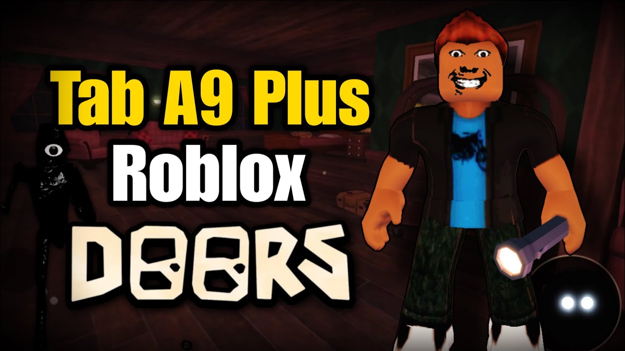 - Samsung Galaxy Tab A9 Plus - Gaming Test - Teste de desempenho  no Roblox - Jogando Doors in 2025!