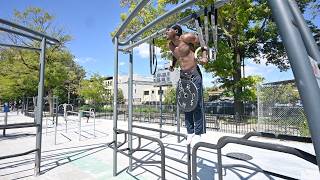 A realistic calisthenics session part 70 / Running