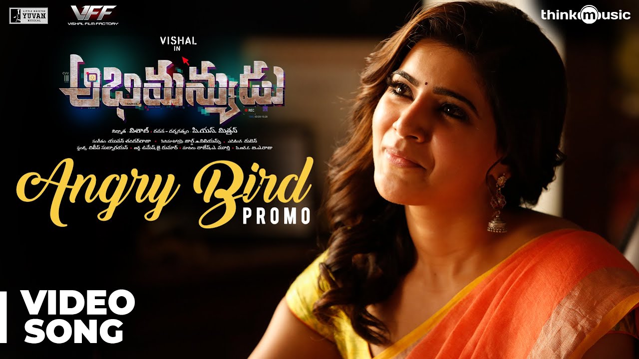 Abhimanyudu | Angry Bird Song Video Promo | Vishal, Samantha | Yuvan Shankar Raja
