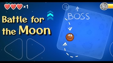 Red Ball 4 - Gameplay Walkthrough Part 4 (Battle For The Moon) - All Levels/Chapters/Episodes (iOS)