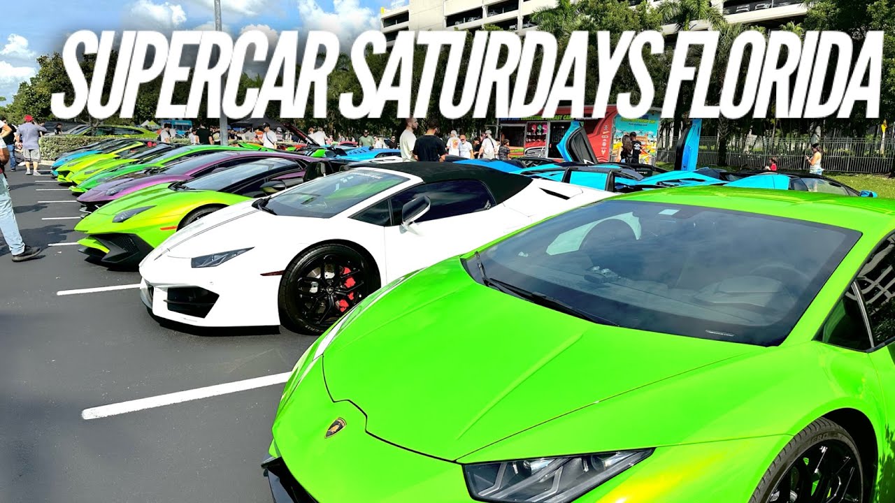 Supercar Saturdays Florida - YouTube