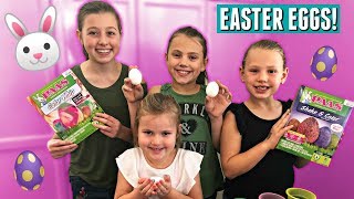 IS THE EASTER BUNNY REAL?! DECORATING EASTER EGGS FAMILY VLOG