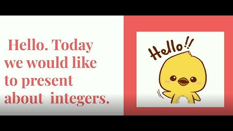 MATHS FORM 1 RATIONAL NUMBERS ( INTEGERS)