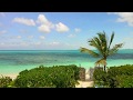 Reef beach house beachfront on grace bay beach turks  caicos