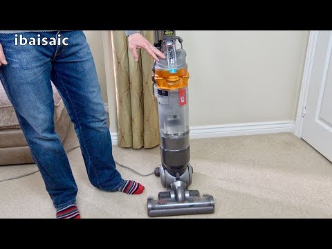 Dyson Dc18 Slim Upright Vacuum Cleaner Unboxing Demo Youtube