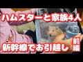 【前編】ハムスターが新幹線でお引越し！キャリーケース準備編