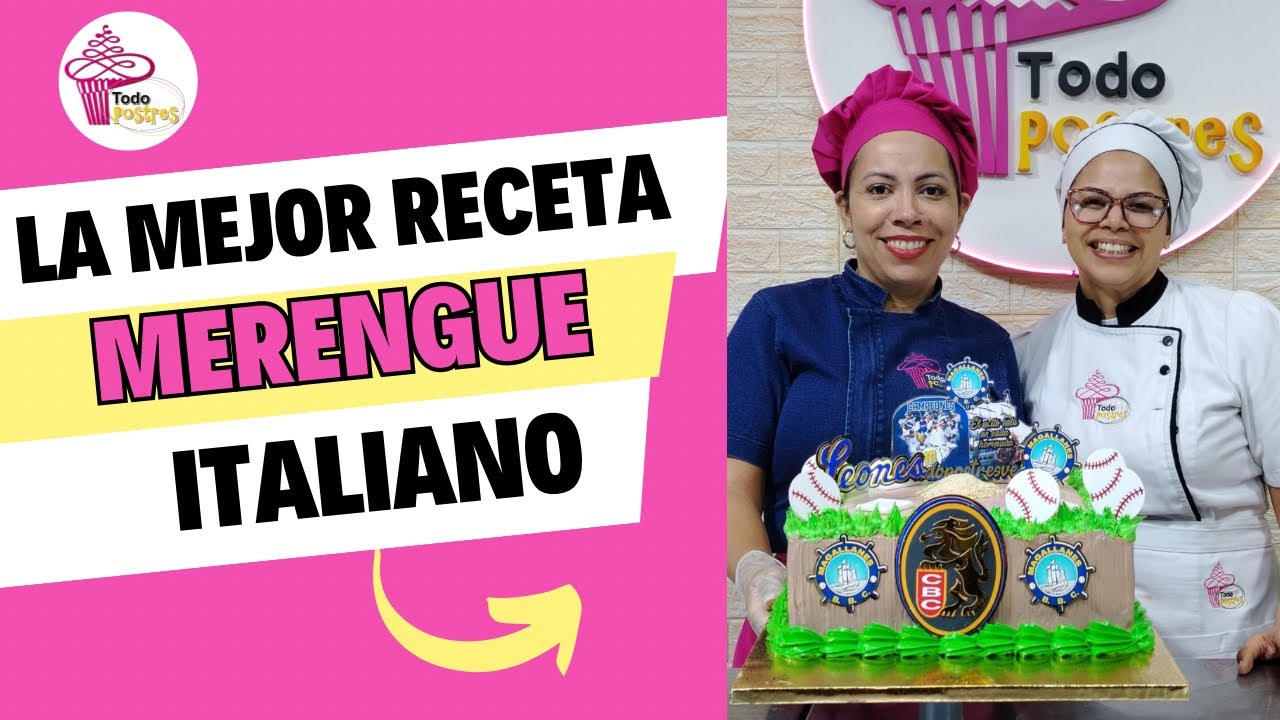 La mejor receta de Merengue Italiano