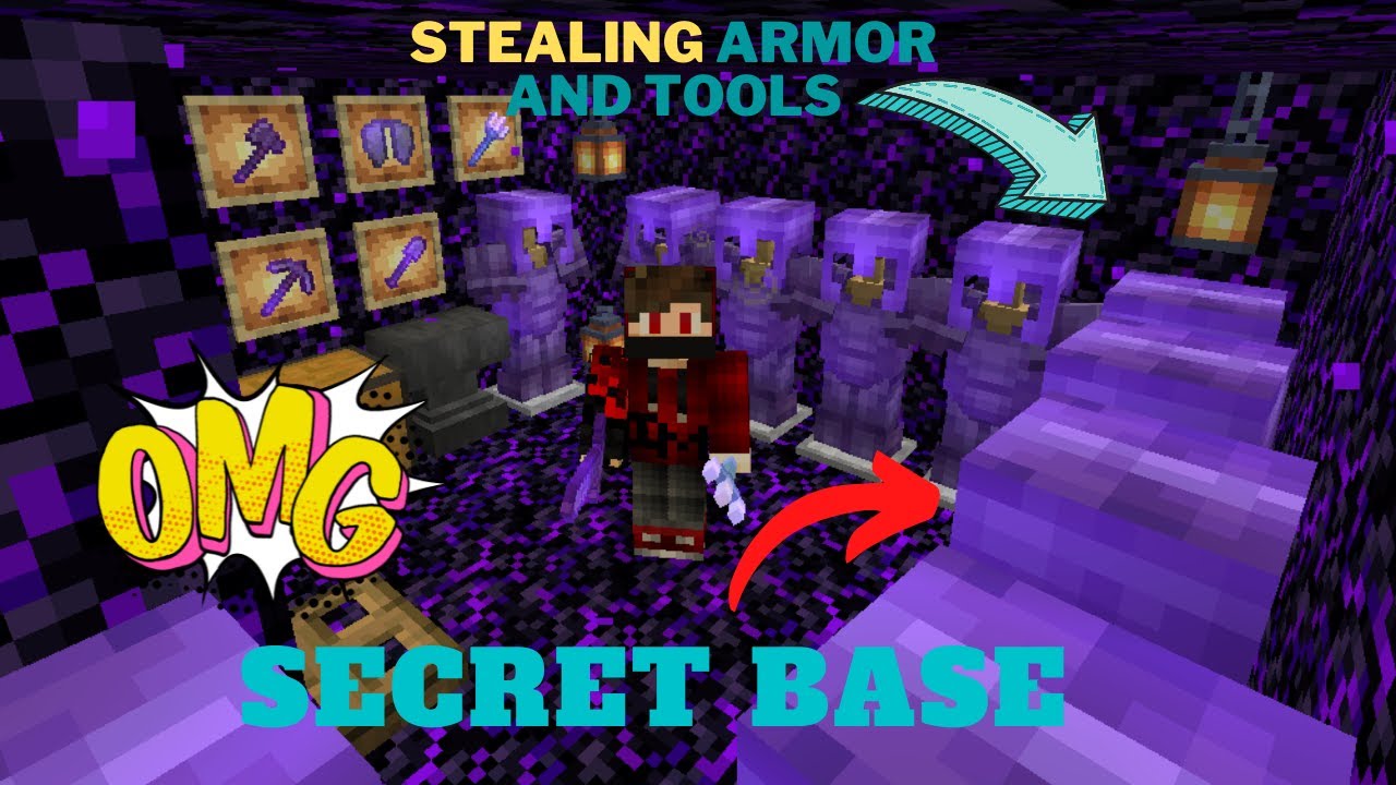 I Found My Friend`s Secret Base in Minecraft SMP Server | Minecraft in ...