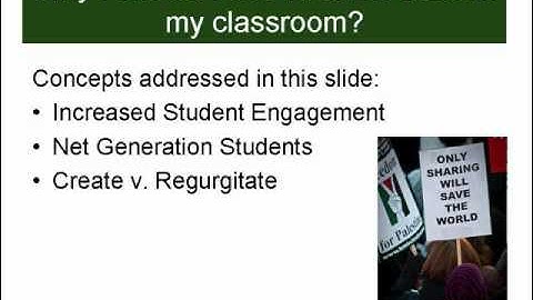 Using Free Web 2.0 Tools:  Taking your Classroom into the 21st Century