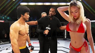 Ufc 4 Bruce Lee Vs. Maria Martsk Ea Sports Ufc 4
