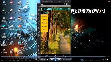 USO DE APP INVENTOR - MENU DESPLEGABLE