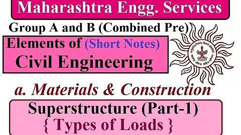Superstructure (Part-1) | Maharashtra Engineering Services(Combined Pre) - DayDayNews