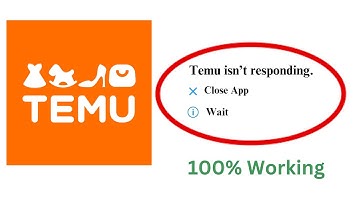 How to Fix Temu App Not Responding Problem Android & Ios - Not Open Problem Solved | AllTechapple