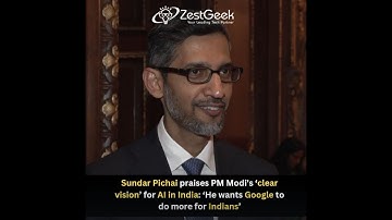 Sundar Pichai on PM Modi