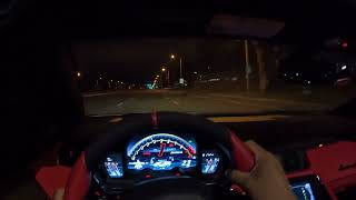 How To Drive A Lamborghini Aventador SVJ At Night