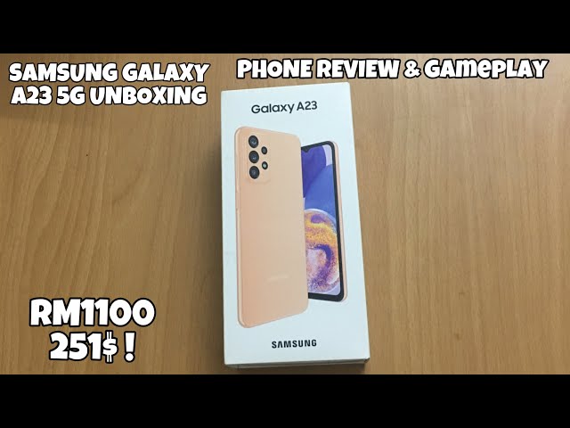 Samsung Galaxy A23 Unboxing & First Impressions! 