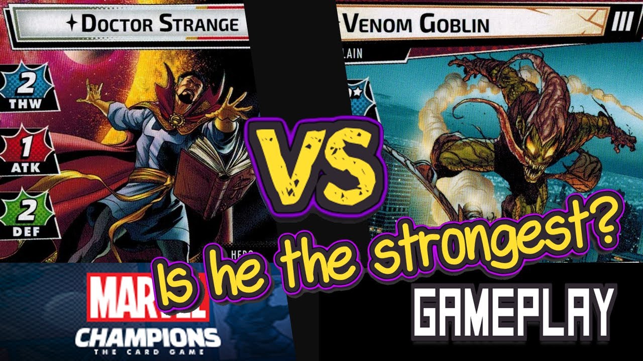 DR. STRANGE Vs. VENOM GOBLIN (Expert) | Marvel Champions