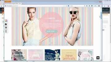 Gala Pastel Store Responsive Magento Theme