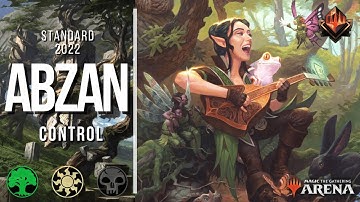 ABZAN CONTROL | MYTHIC LADDER STANDARD 2022 BO1 DECK GUIDE | D&D ATFR Ellywick venture control