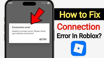 Fix Roblox Unable to Contact Server Please Check Your Internet Connection Error | (2025)