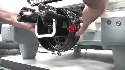 Redline Embroidery Machine | How to install the cap driver