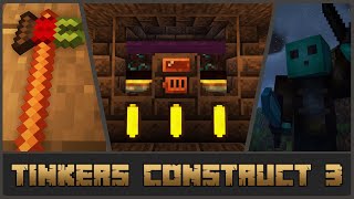 Minecraft - Tinkers Construct 3 Mod Showcase [Forge 1.16.5]