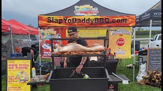How to cook on Santa Maria Pit built by Jas Torres w Jealous Devil Charcoal | Harry SlapYoDaddyBBQ