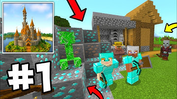 New Block Craft Building Crazy How To Find Diamonds - Multiplayer Survival Walkthrough Part 1