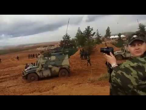 Случайный выстрел на полигоне КА-52.