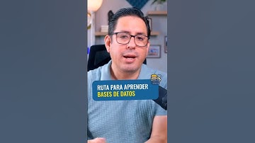 Ruta para aprender bases de datos