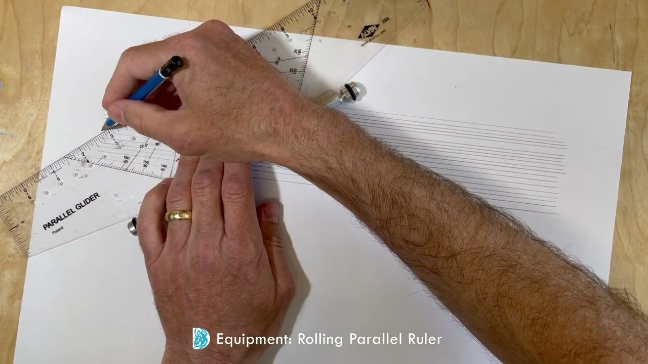 Alvin Rolling Parallel Rulers on sale at