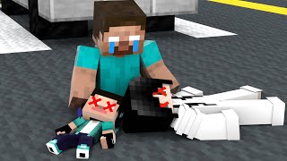 Monster School : Herobrine, It Was A Sad Day  - Sad Story - Minecraft Animation