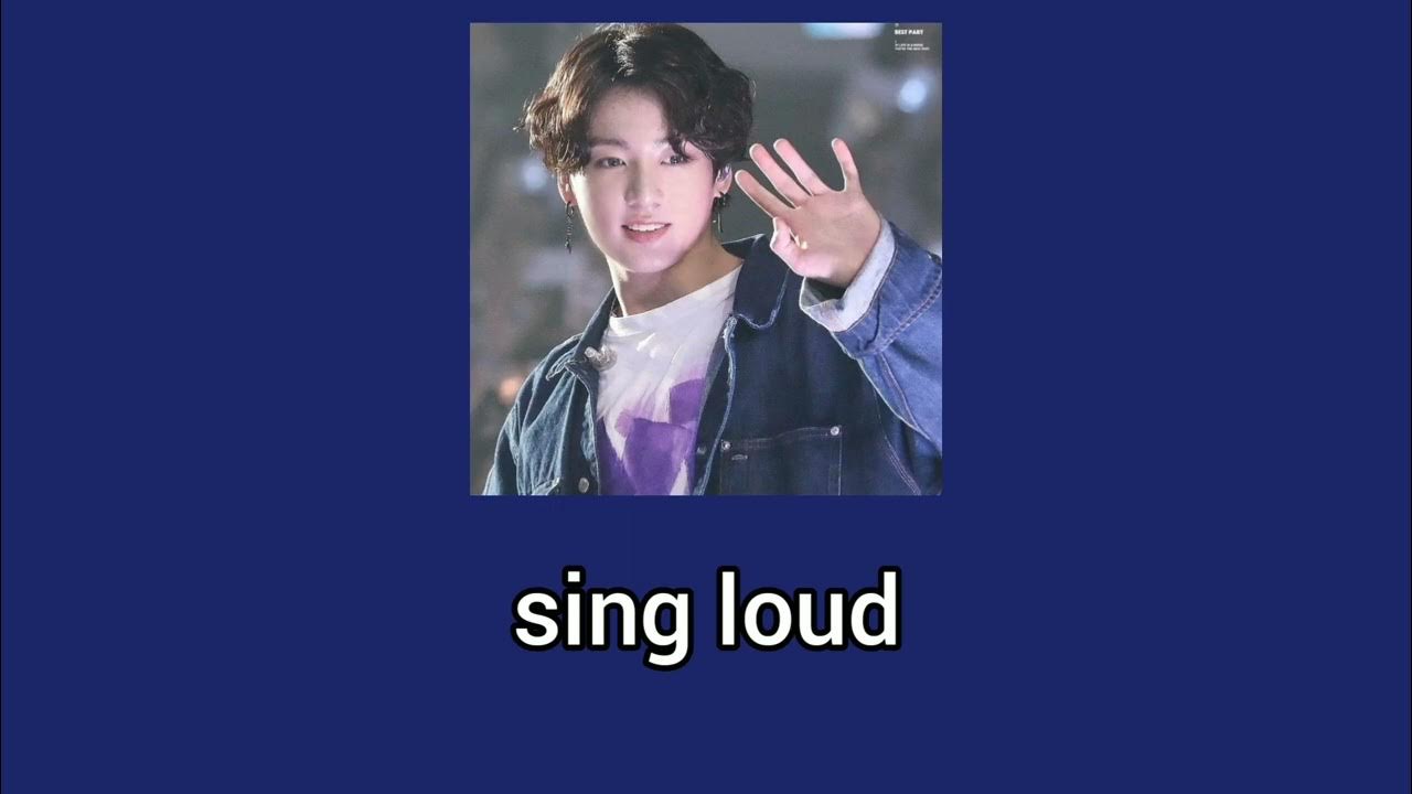 Sing in loud. Sing loud. chris thrace.