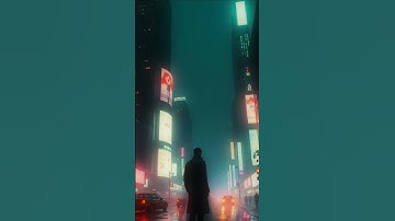 Thumbnail of city lights #ai #aigenerated #aianime #light #city #future