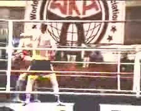 Sanda -75 kg. WKA-Semipro Baki & Daniel (Swiss 2006)