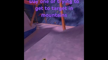 Day one of trying to get to target in mountains #gorillatag #amongus another one next Sunday!